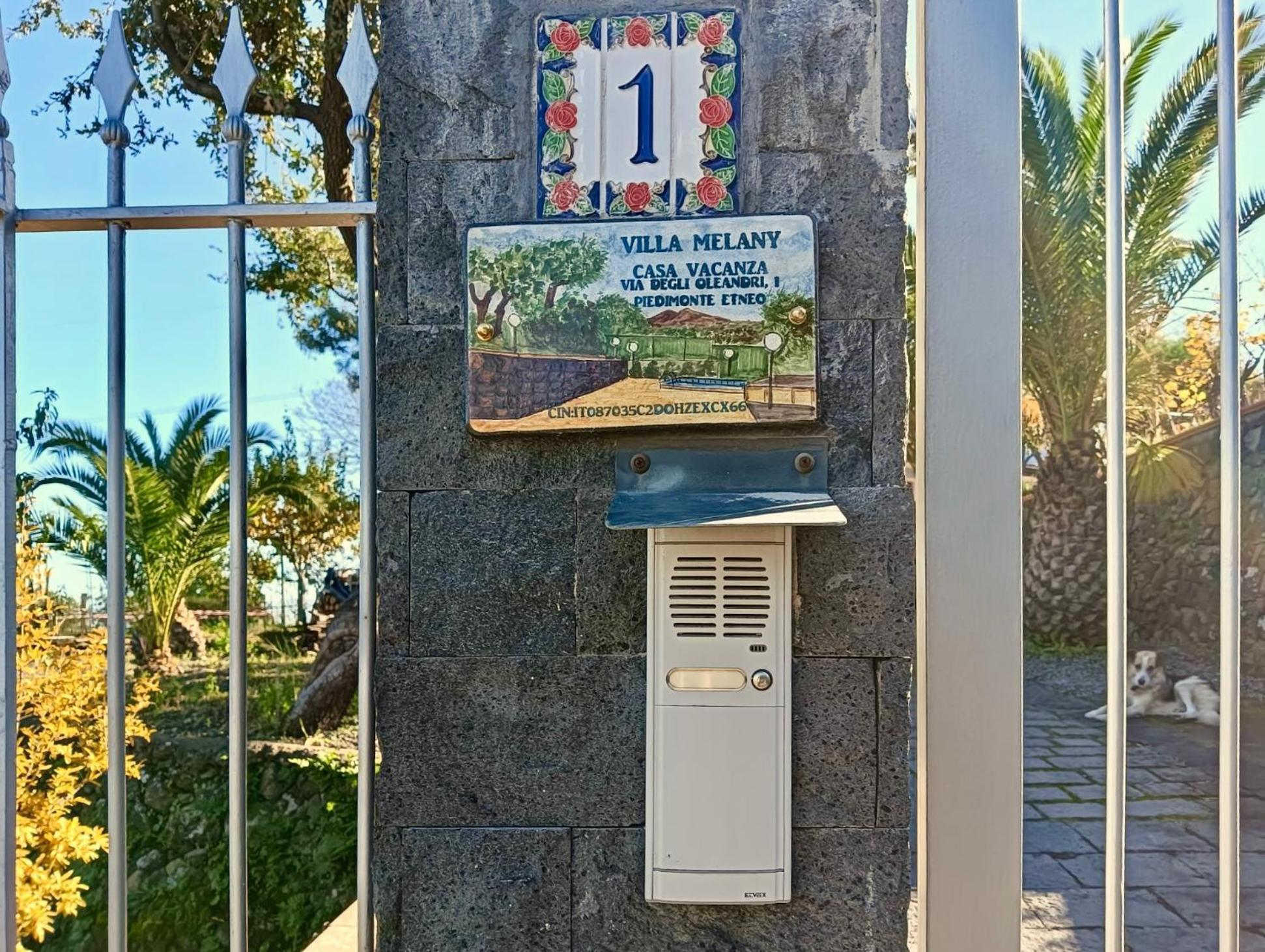 Villa Melany Casa Vacanza 皮耶迪蒙泰埃特内奥 外观 照片